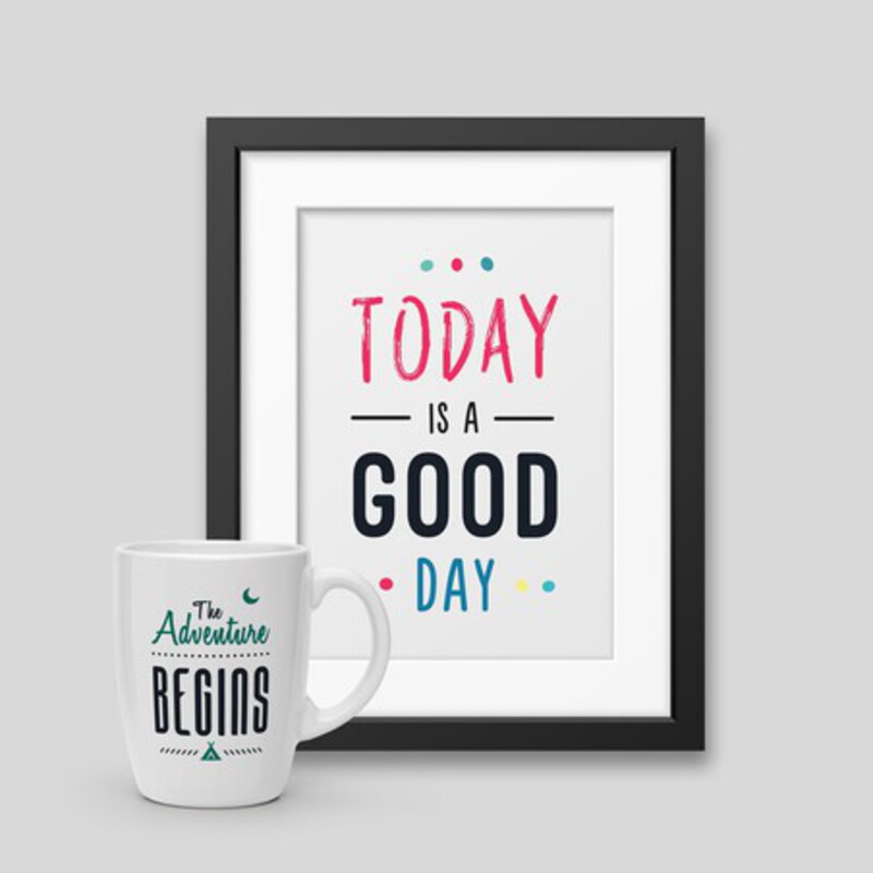 Mug + Framed Poster Pack Mug + Framed Poster Pack